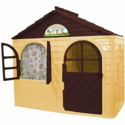 Gartenspielgeräte Jamara Spielhaus Little Home, Gartenspielgerät (beige/braun) -Outdoor-Spielzeug Verkäufe Jamara Spielhaus Little Home Gartenspielger t@@1752589 3