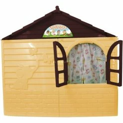 Gartenspielgeräte Jamara Spielhaus Little Home, Gartenspielgerät (beige/braun) -Outdoor-Spielzeug Verkäufe Jamara Spielhaus Little Home Gartenspielger t@@1752589 4