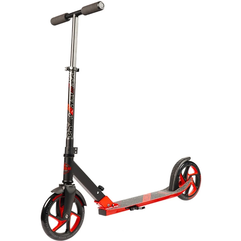 MADD GEAR Carve Kruzer 200, Scooter (schwarz/rot) 4 MADD GEAR Carve Kruzer 200, Scooter (schwarz/rot) – Bild 4