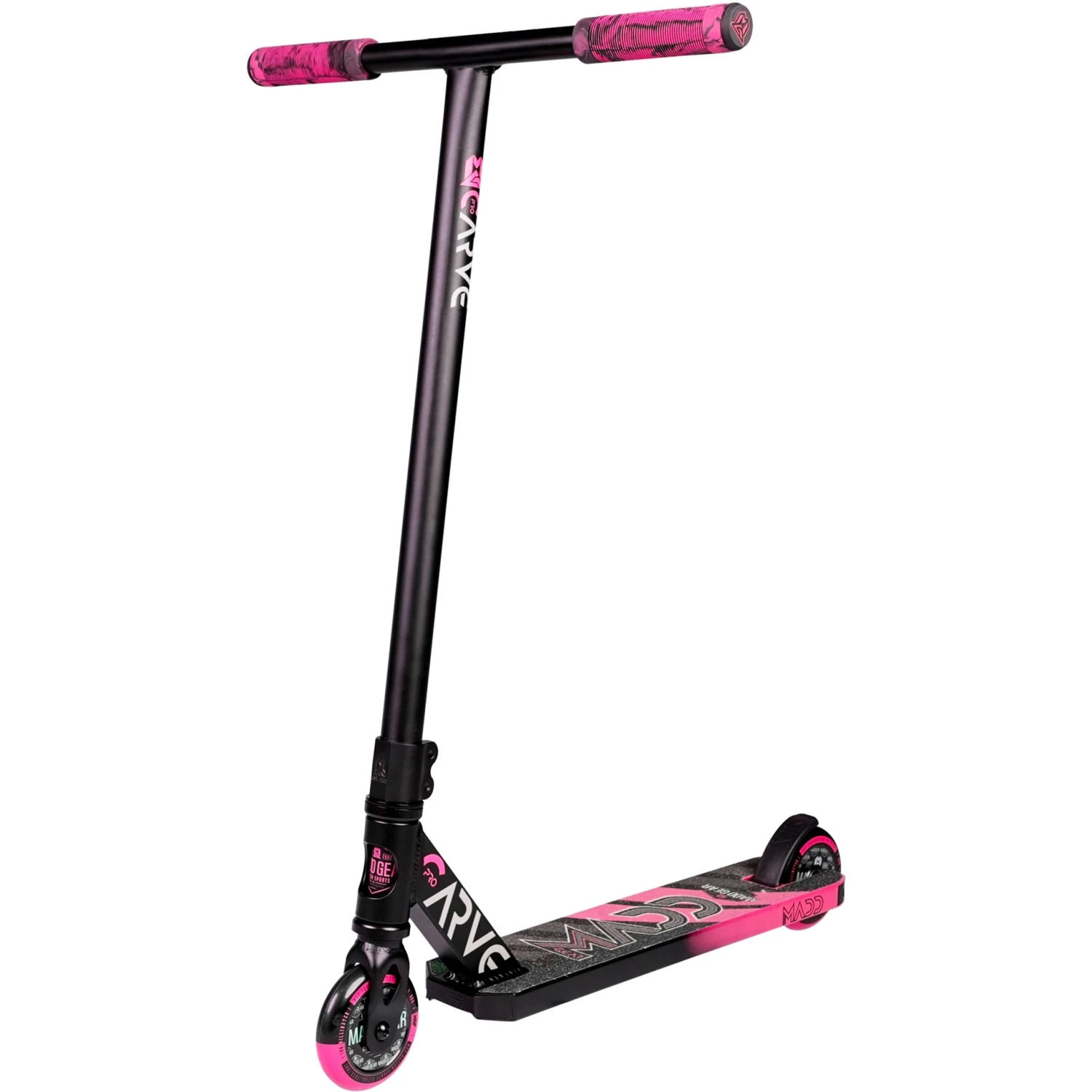 MADD GEAR Carve Pro-X, Scooter (schwarz/pink, Stuntscooter) 1 MADD GEAR Carve Pro-X, Scooter (schwarz/pink, Stuntscooter)