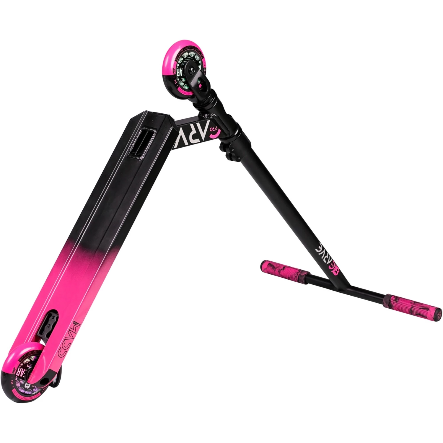 MADD GEAR Carve Pro-X, Scooter (schwarz/pink, Stuntscooter) 6 MADD GEAR Carve Pro-X, Scooter (schwarz/pink, Stuntscooter) – Bild 6