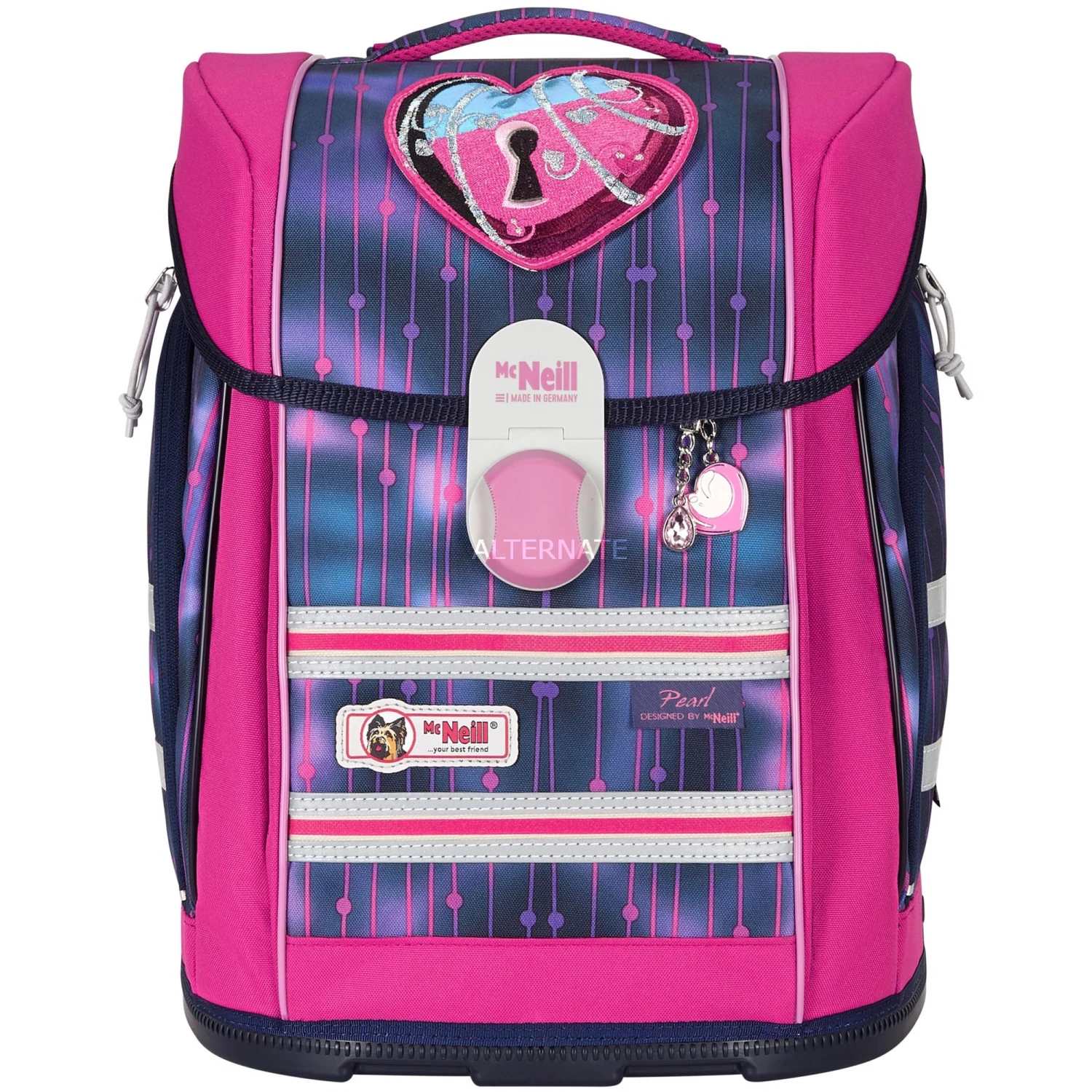 Schulbedarf McNeill Ergo PRIMERO McLight Pearl, Schulranzen (violett/rosa, 4 Teilig) 2 Schulbedarf McNeill Ergo PRIMERO McLight Pearl, Schulranzen (violett/rosa, 4 Teilig) – Bild 2