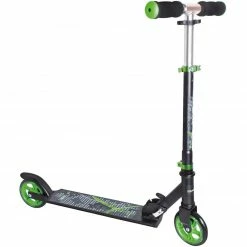 Muuwmi Aluminium Scooter 125 Mm (schwarz/grün)