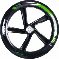 Muuwmi Aluminium Scooter 200 Mm (schwarz/grün) -Outdoor-Spielzeug Verkäufe Muuwmi Aluminium Scooter 200 mm@@1818474 3