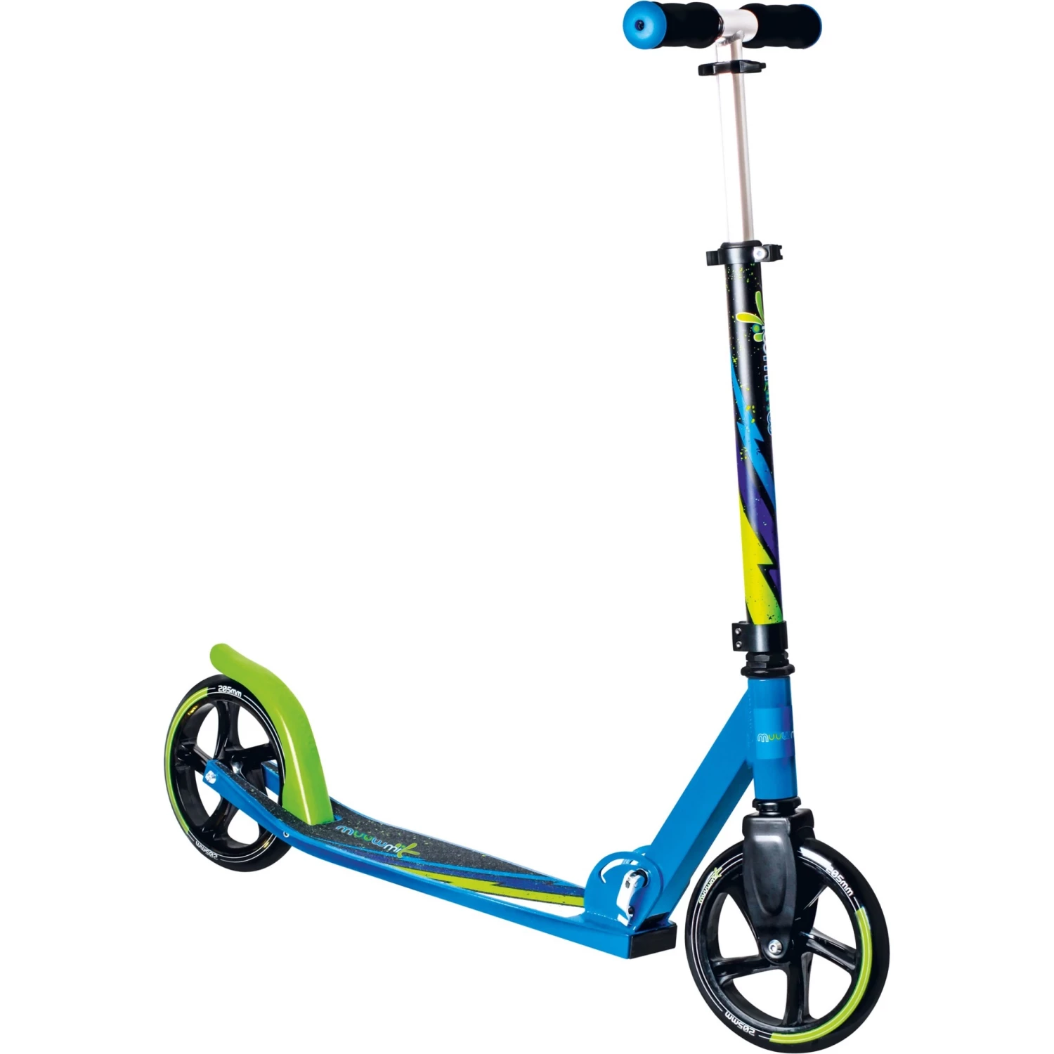 Muuwmi Aluminium Scooter 205 Mm (blau/grün) 1 Muuwmi Aluminium Scooter 205 Mm (blau/grün)