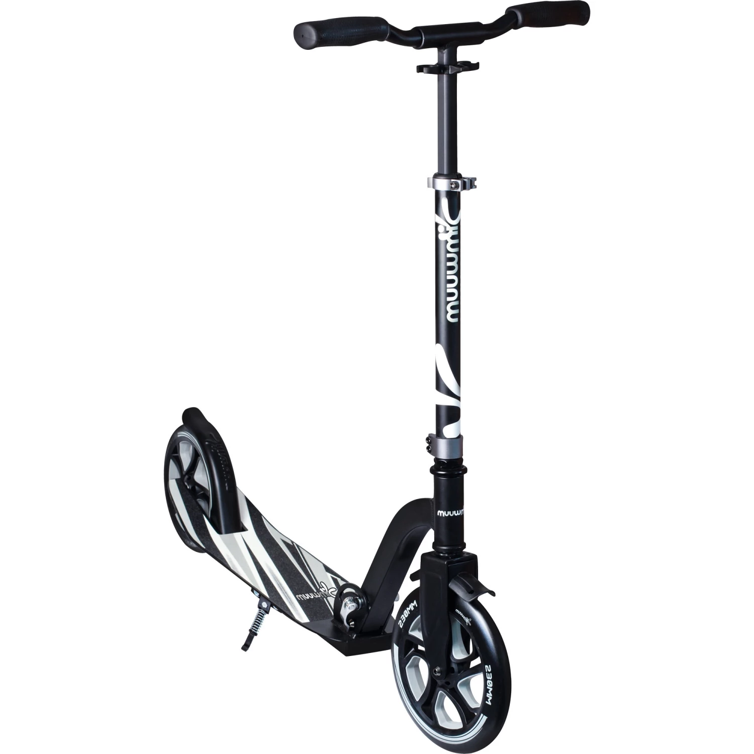Muuwmi Aluminium Scooter Pro 230/205 Mm (schwarz/grau) 1 Muuwmi Aluminium Scooter Pro 230/205 Mm (schwarz/grau)
