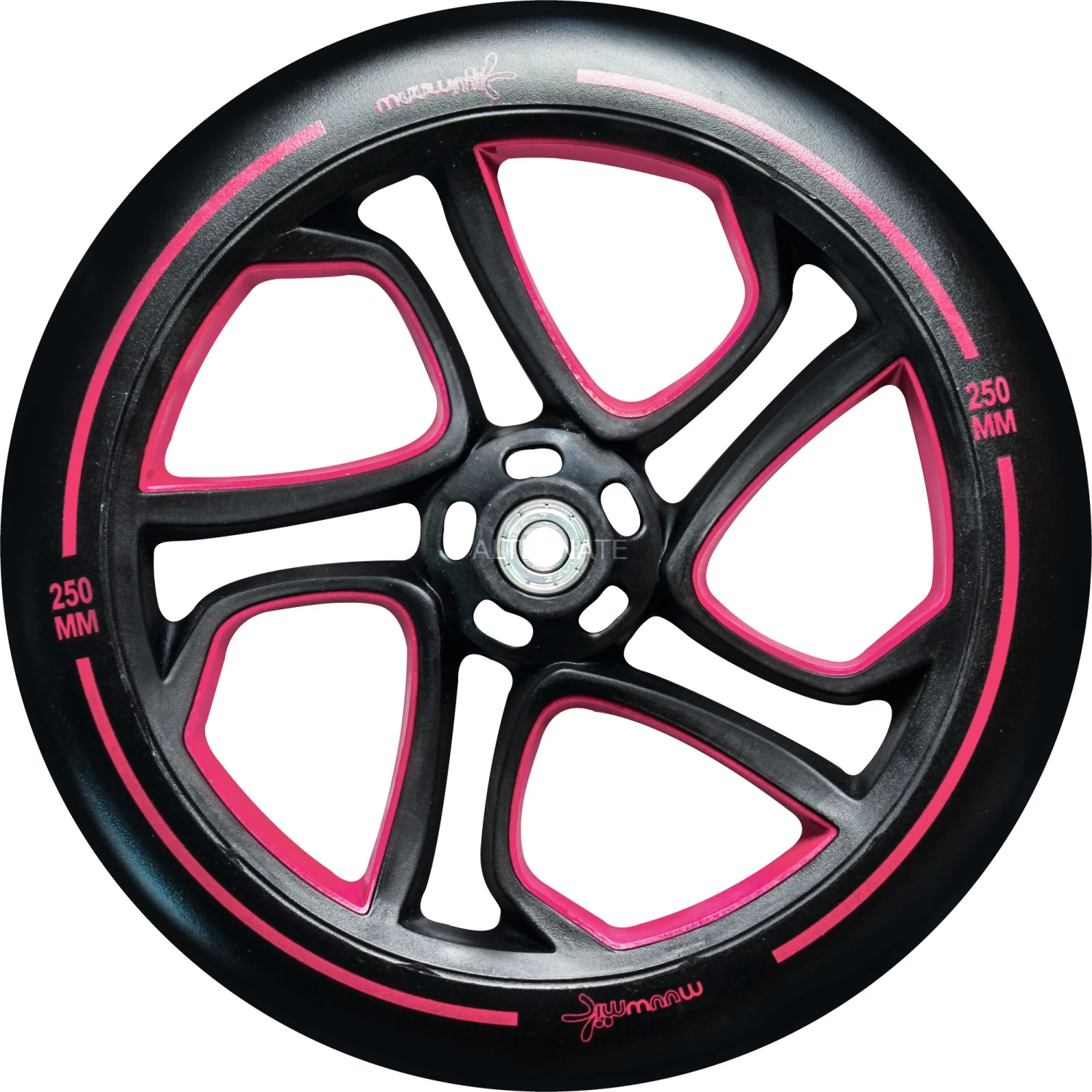 Muuwmi Aluminium Scooter Pro 250/215 Mm (schwarz/rot) 5 Muuwmi Aluminium Scooter Pro 250/215 Mm (schwarz/rot) – Bild 5