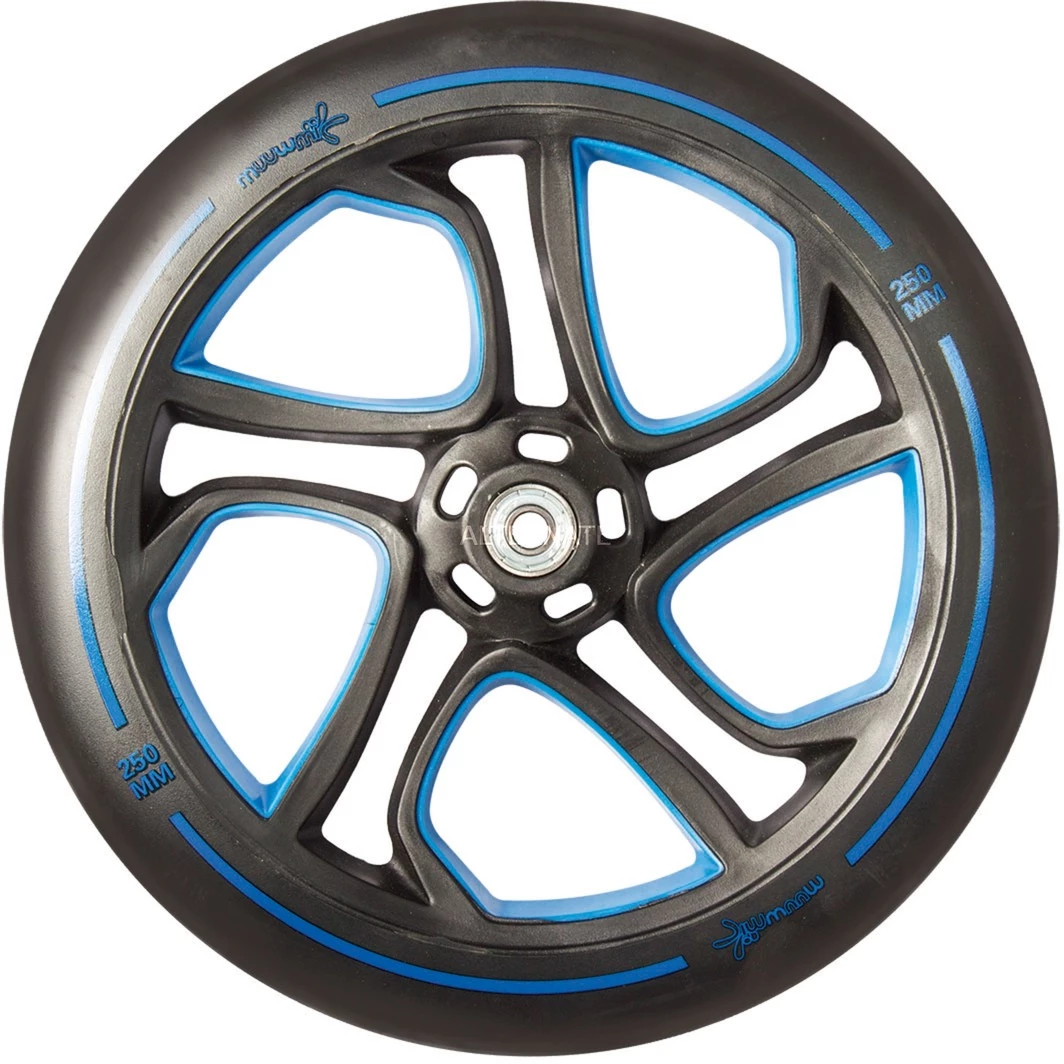 Muuwmi Aluminium Scooter Pro 250 Mm SB (schwarz/blau) 5 Muuwmi Aluminium Scooter Pro 250 Mm SB (schwarz/blau) – Bild 5