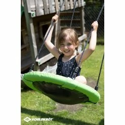 Gartenspielgeräte Schildkröt Nestschaukel Ø 60cm, Gartenspielgerät (grün/schwarz) -Outdoor-Spielzeug Verkäufe Schildkr t Nestschaukel 60cm Gartenspielger t@@1826891 4