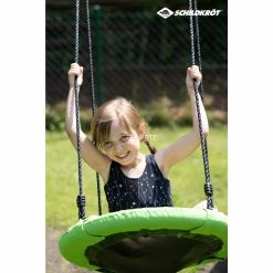 Gartenspielgeräte Schildkröt Nestschaukel Ø 60cm, Gartenspielgerät (grün/schwarz) -Outdoor-Spielzeug Verkäufe Schildkr t Nestschaukel 60cm Gartenspielger t@@1826891 5