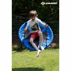 Gartenspielgeräte Schildkröt Nestschaukel Ø 90cm, Gartenspielgerät (blau/schwarz) -Outdoor-Spielzeug Verkäufe Schildkr t Nestschaukel 90cm Gartenspielger t@@1826892 3