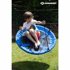 Gartenspielgeräte Schildkröt Nestschaukel Ø 90cm, Gartenspielgerät (blau/schwarz) -Outdoor-Spielzeug Verkäufe Schildkr t Nestschaukel 90cm Gartenspielger t@@1826892 4