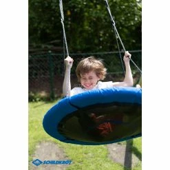 Gartenspielgeräte Schildkröt Nestschaukel Ø 90cm, Gartenspielgerät (blau/schwarz) -Outdoor-Spielzeug Verkäufe Schildkr t Nestschaukel 90cm Gartenspielger t@@1826892 5