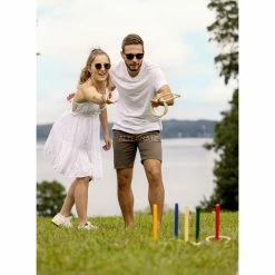 Gartenspielgeräte Schildkröt Ringwurfspiel, Gartenspielgerät (mehrfarbig/holz) -Outdoor-Spielzeug Verkäufe Schildkr t Ringwurfspiel Gartenspielger t@@1826630 4