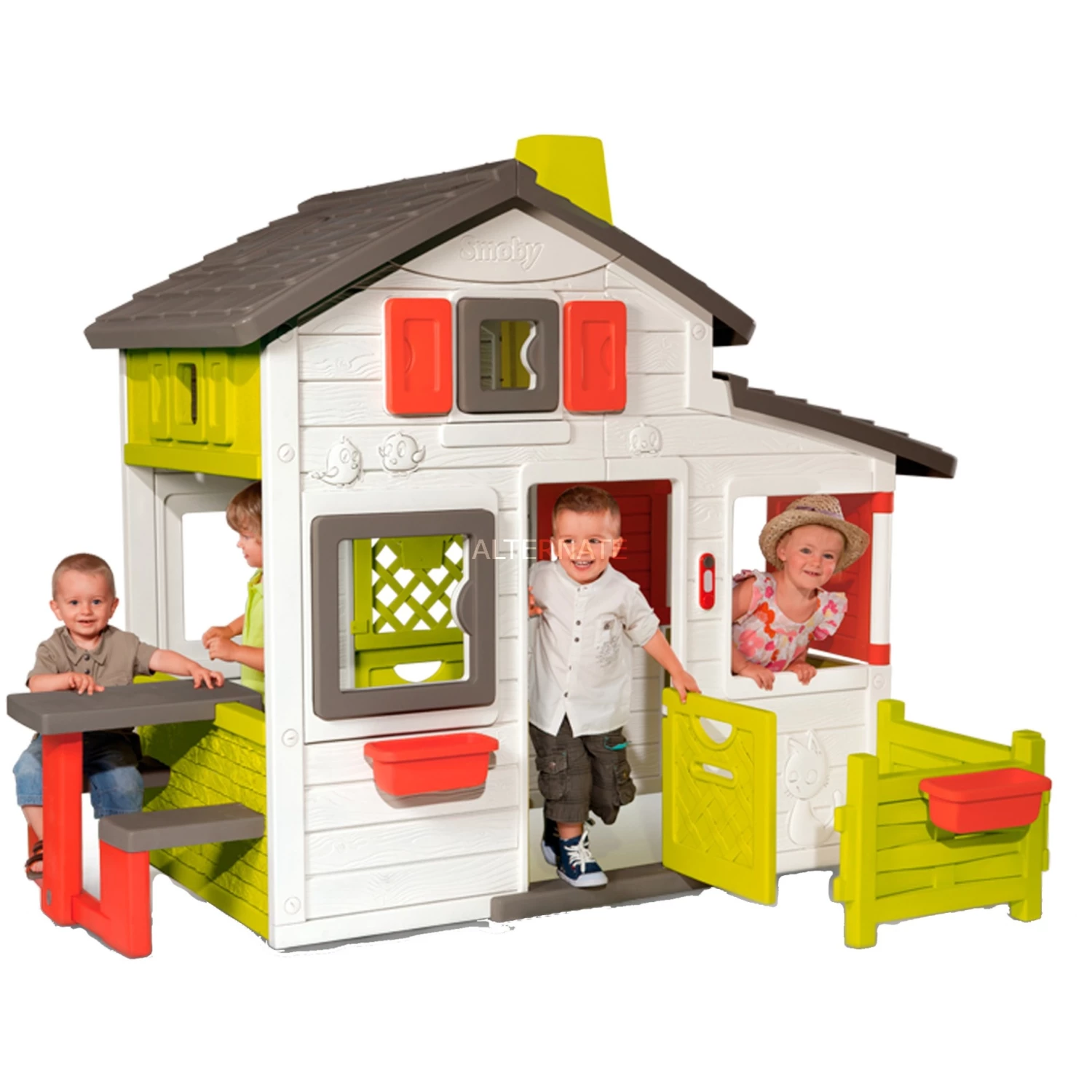 Gartenspielgeräte Smoby Neo Friends Spielhaus Mit Vorgarten, Gartenspielgerät 1 Gartenspielgeräte Smoby Neo Friends Spielhaus Mit Vorgarten, Gartenspielgerät