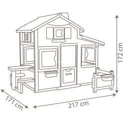 Gartenspielgeräte Smoby Neo Friends Spielhaus Mit Vorgarten, Gartenspielgerät 11 Gartenspielgeräte Smoby Neo Friends Spielhaus Mit Vorgarten, Gartenspielgerät -Outdoor-Spielzeug Verkäufe Smoby Neo Friends Spielhaus mit Vorgarten Gartenspielger t@@1719964 5