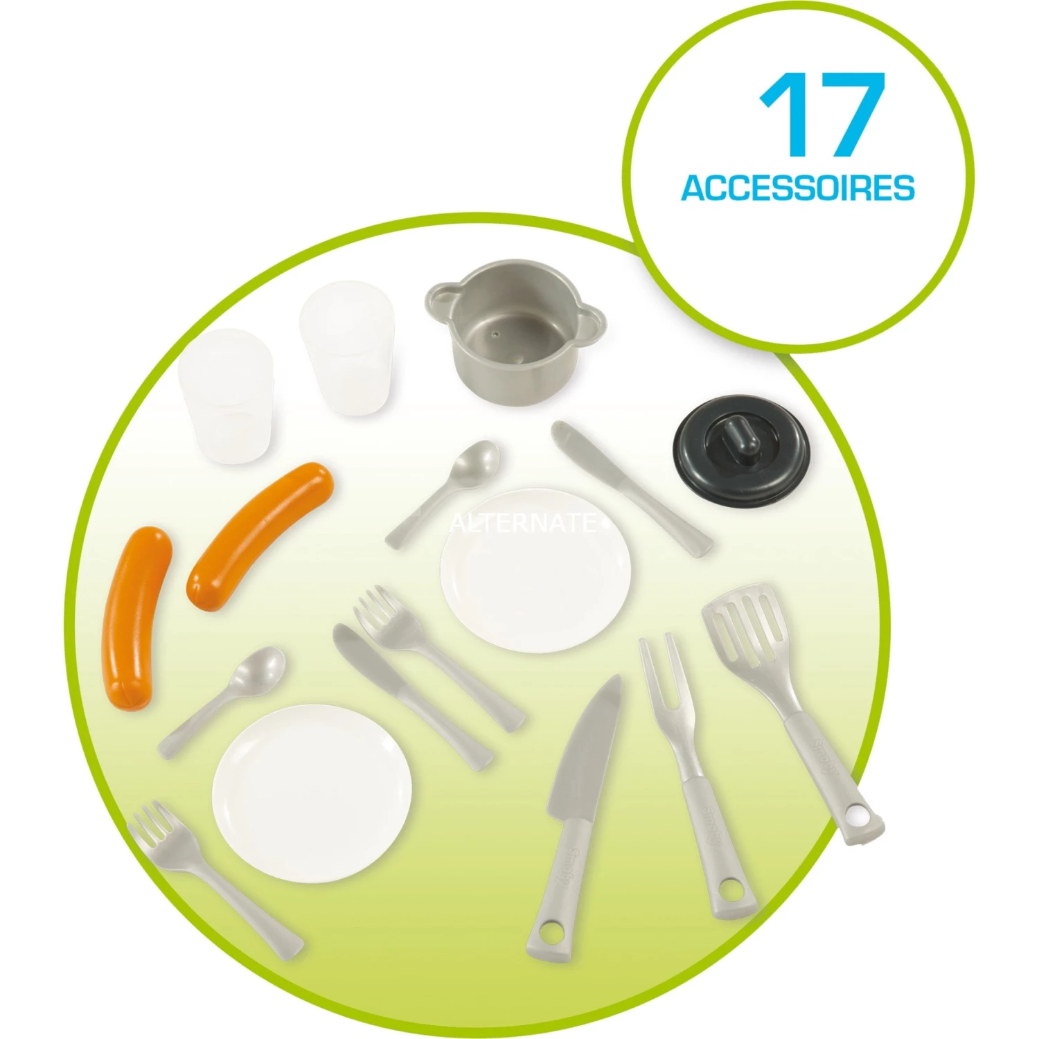 Gartenspielgeräte Smoby Pretty Spielhaus Mit Sommerküche, Gartenspielgerät (türkis/grün) 4 Gartenspielgeräte Smoby Pretty Spielhaus Mit Sommerküche, Gartenspielgerät (türkis/grün) – Bild 4