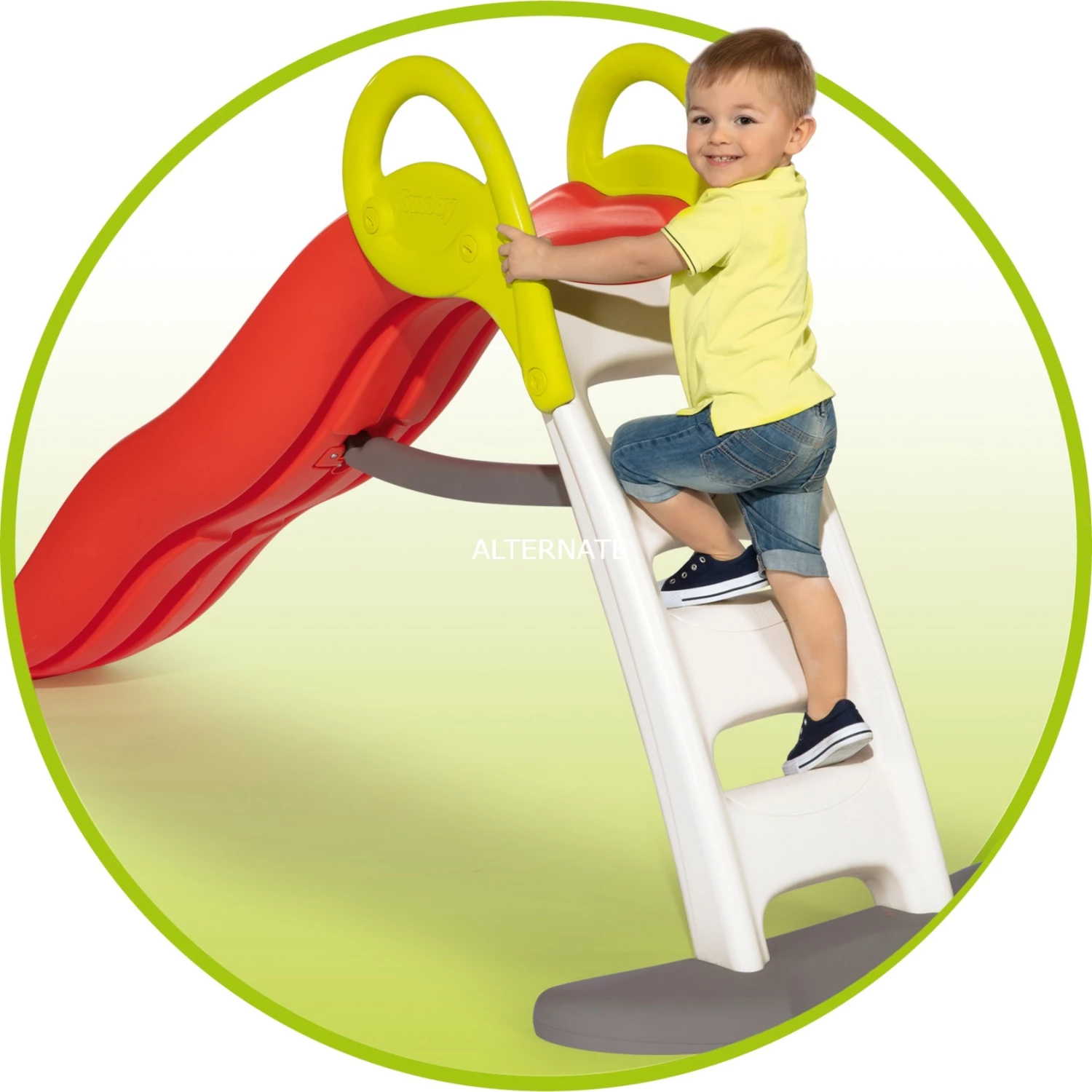 Gartenspielgeräte Smoby Rutsche Funny II 3 Gartenspielgeräte Smoby Rutsche Funny II – Bild 3