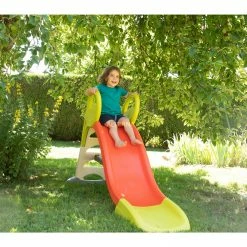 Gartenspielgeräte Smoby Rutsche KS (rot/hellgrün, Mit Anschluss Für Den Gartenschlauch) -Outdoor-Spielzeug Verkäufe Smoby Rutsche KS@@1195461 6