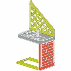 Spielküche & Kaufladen Smoby Sommerküche, Spielküche (für Smoby Spielhäuser) -Outdoor-Spielzeug Verkäufe Smoby Sommerk che Spielk che@@1ssivs3r 2