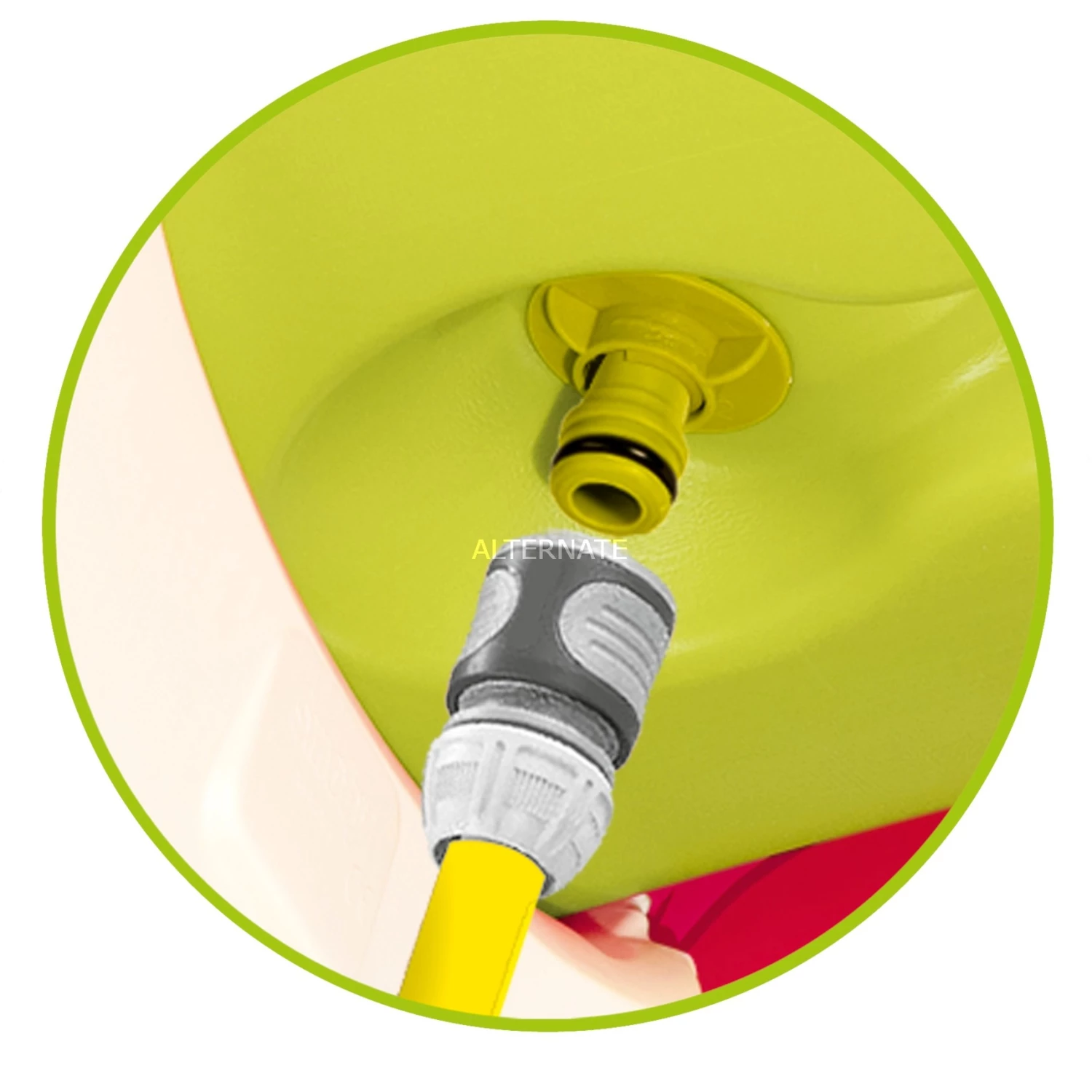 Gartenspielgeräte Smoby XL Doppel-Wellen-Rutsche (limette/rot, Mit Anschluss Für Den Gartenschlauch) 5 Gartenspielgeräte Smoby XL Doppel-Wellen-Rutsche (limette/rot, Mit Anschluss Für Den Gartenschlauch) – Bild 5