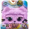 Spin Master Purse Pets - Flauschi Katze, Tasche (rosa)
