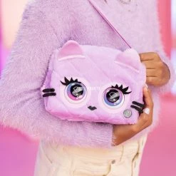 Spin Master Purse Pets - Flauschi Katze, Tasche (rosa) -Outdoor-Spielzeug Verkäufe Spin Master Purse Pets Flauschi Katze Tasche@@1812385 4