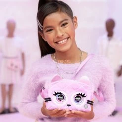 Spin Master Purse Pets - Flauschi Katze, Tasche (rosa) -Outdoor-Spielzeug Verkäufe Spin Master Purse Pets Flauschi Katze Tasche@@1812385 5