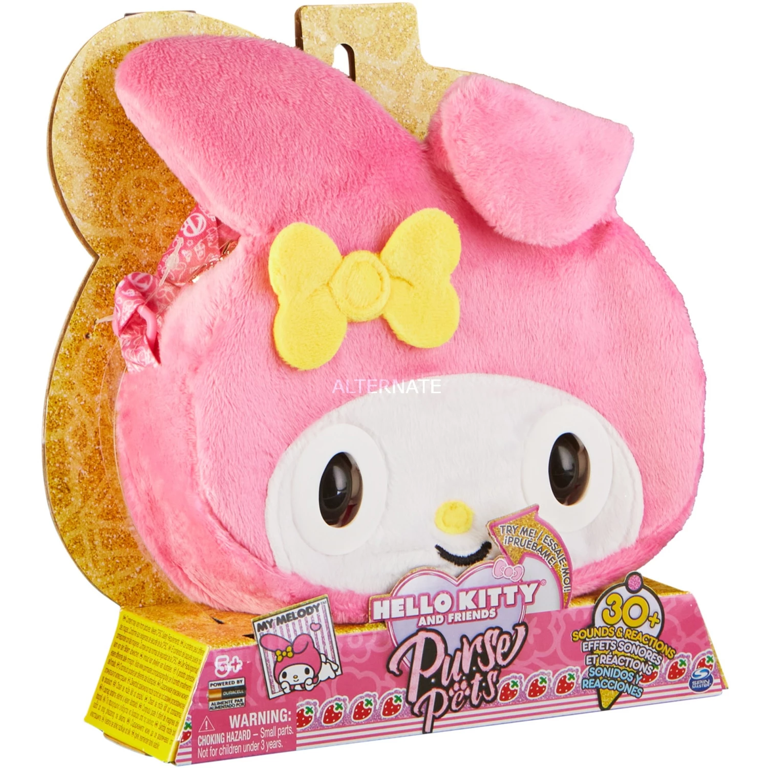 Spin Master Purse Pets - My Melody, Tasche (rosa/weiß) 6 Spin Master Purse Pets - My Melody, Tasche (rosa/weiß) – Bild 6